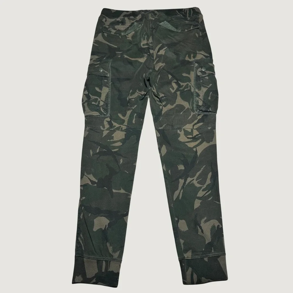 Polo Ralph Lauren Cargo Joggers Mens Small Surplus Fit Camouflage Green Military